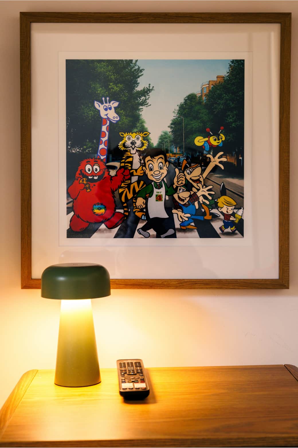Kiwi classics take Abbey Road—Ohukaga’s Kiwi Crosswalk brings whimsy to the walls