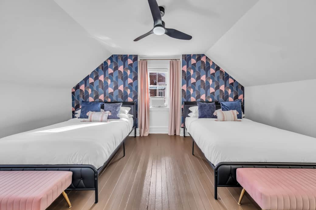 Upstairs Two Queen Room