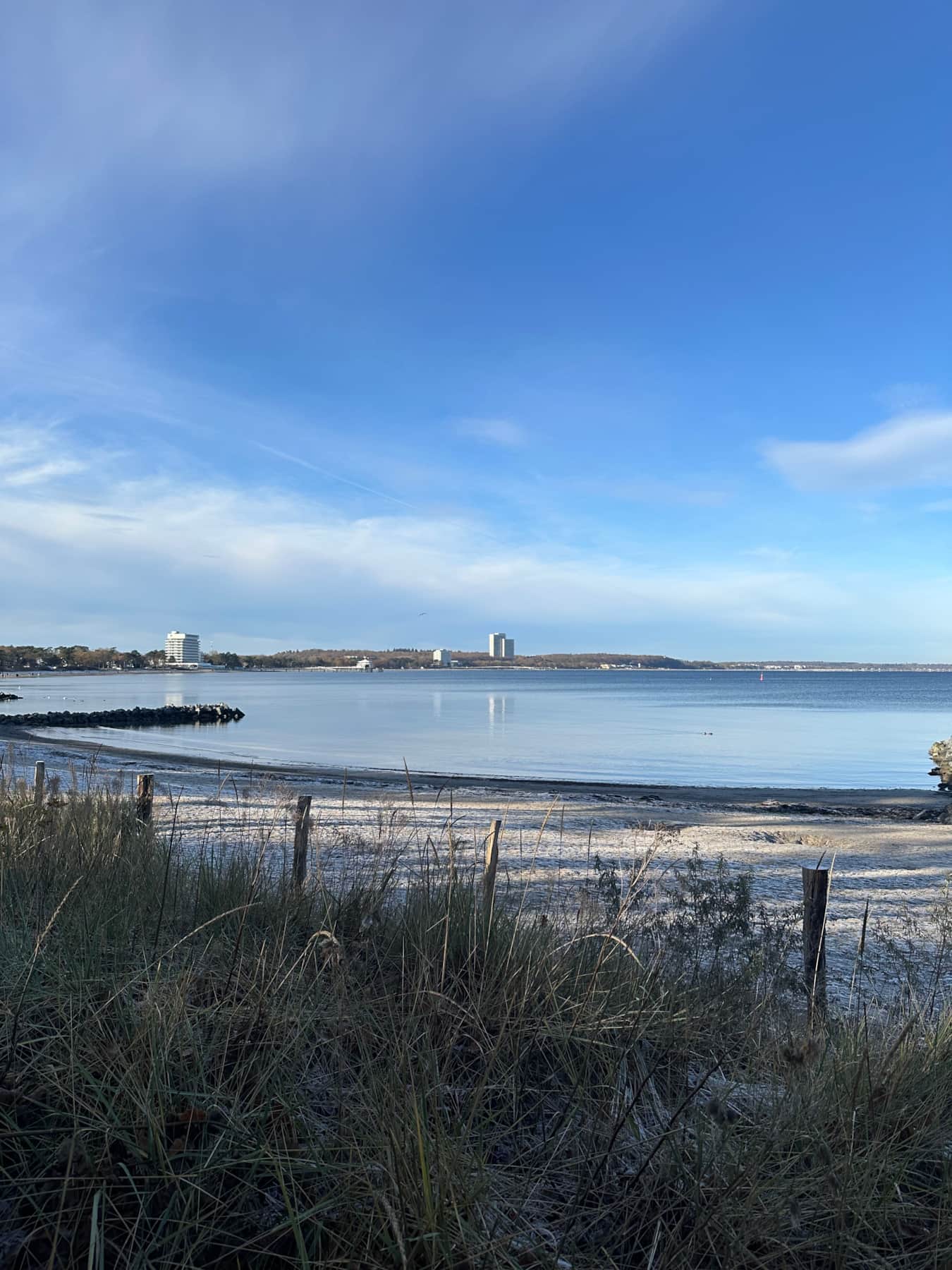 Am Hundestrand in Niendorf