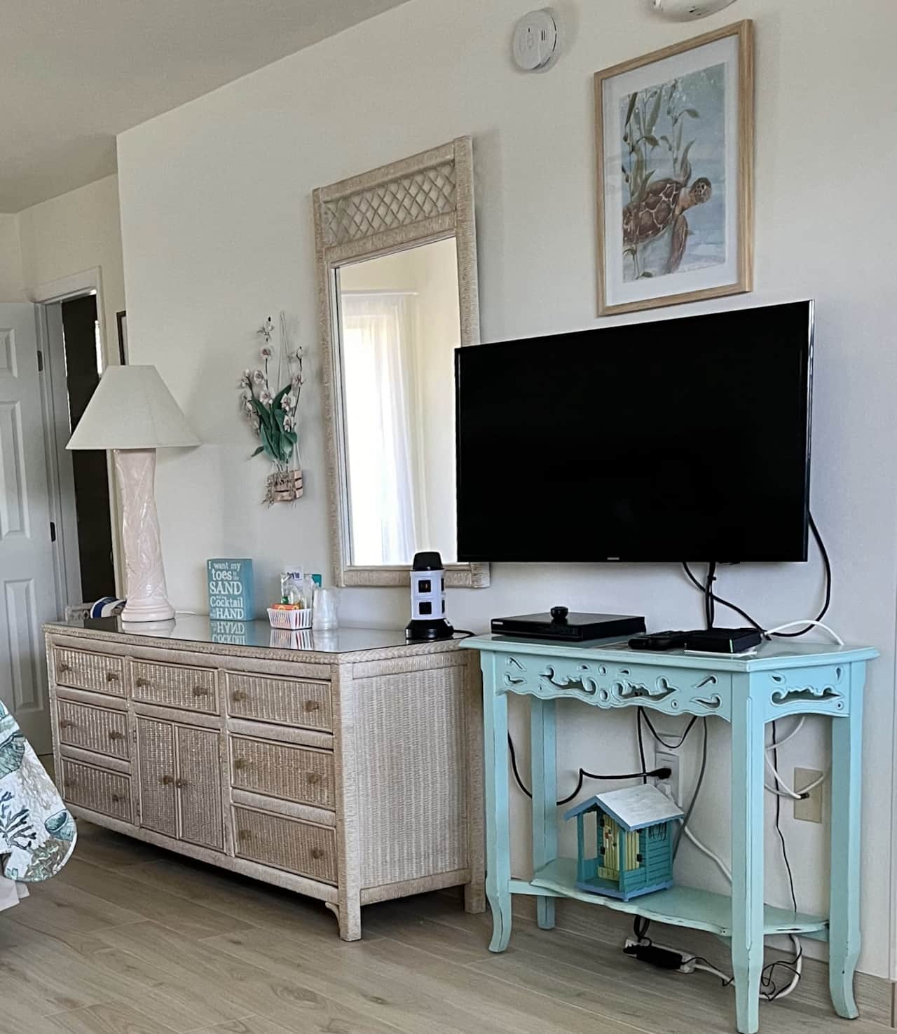 Full Size Dresser and LED  TV