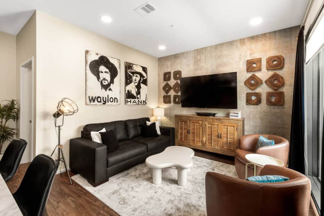 Inviting living room
