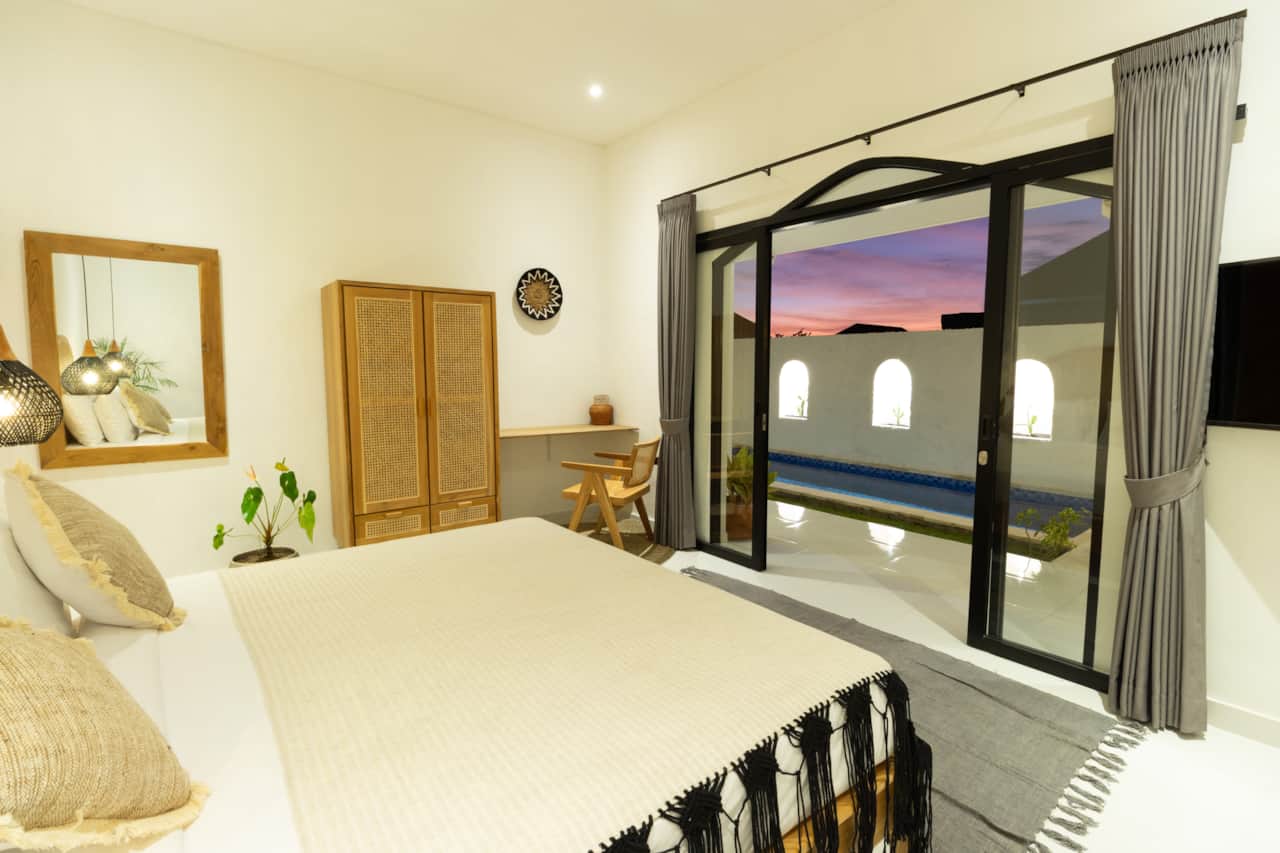 Enjoy the ultimate comfort in the master bedroom.