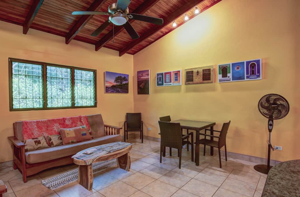 As warm and colorful inside as outside