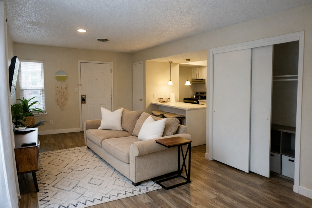 Plenty of closet space to keep everything organized during your stay