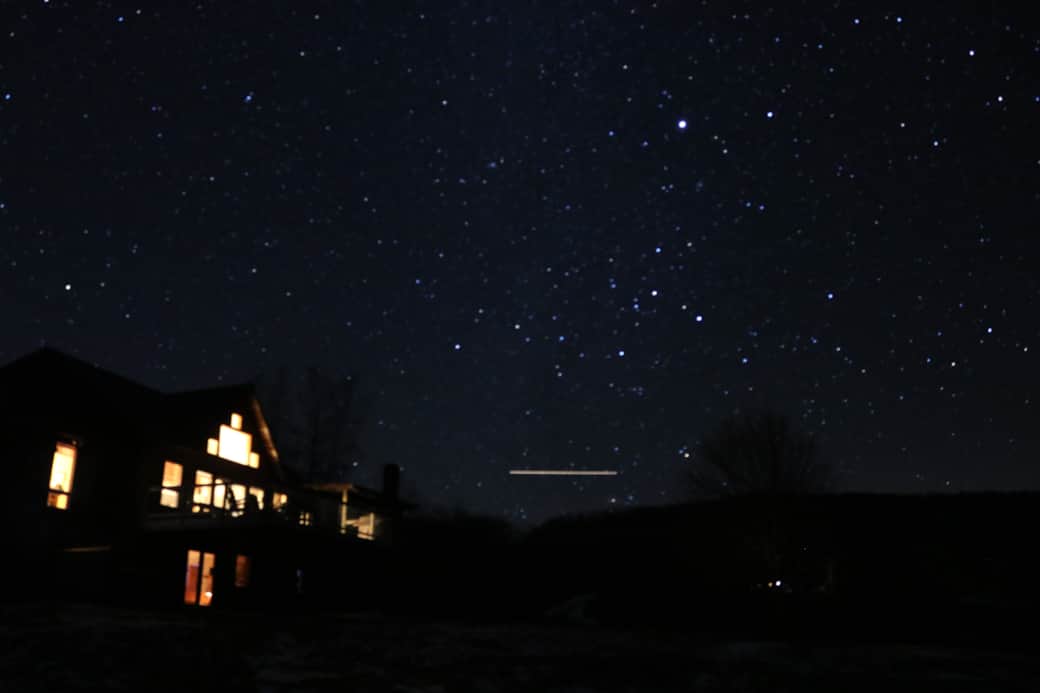 Shooting stars abound