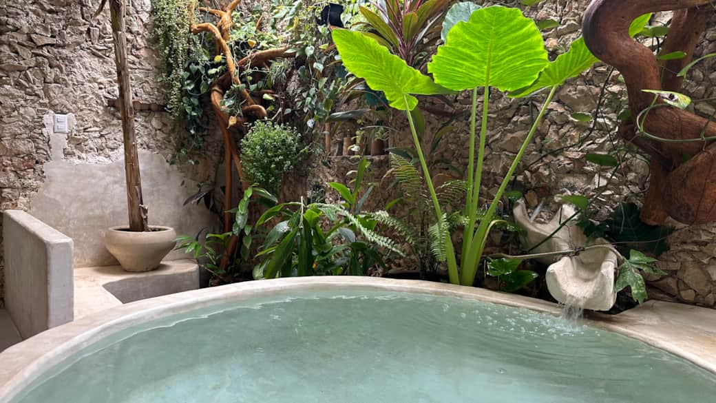 Jacuzzy Casa Yaxunah