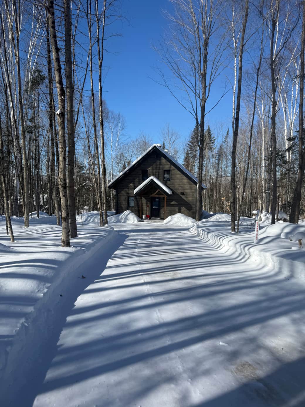 Vue du chalet Vue du chalet