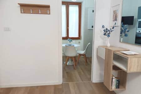 ingresso cucina dal soggiorno