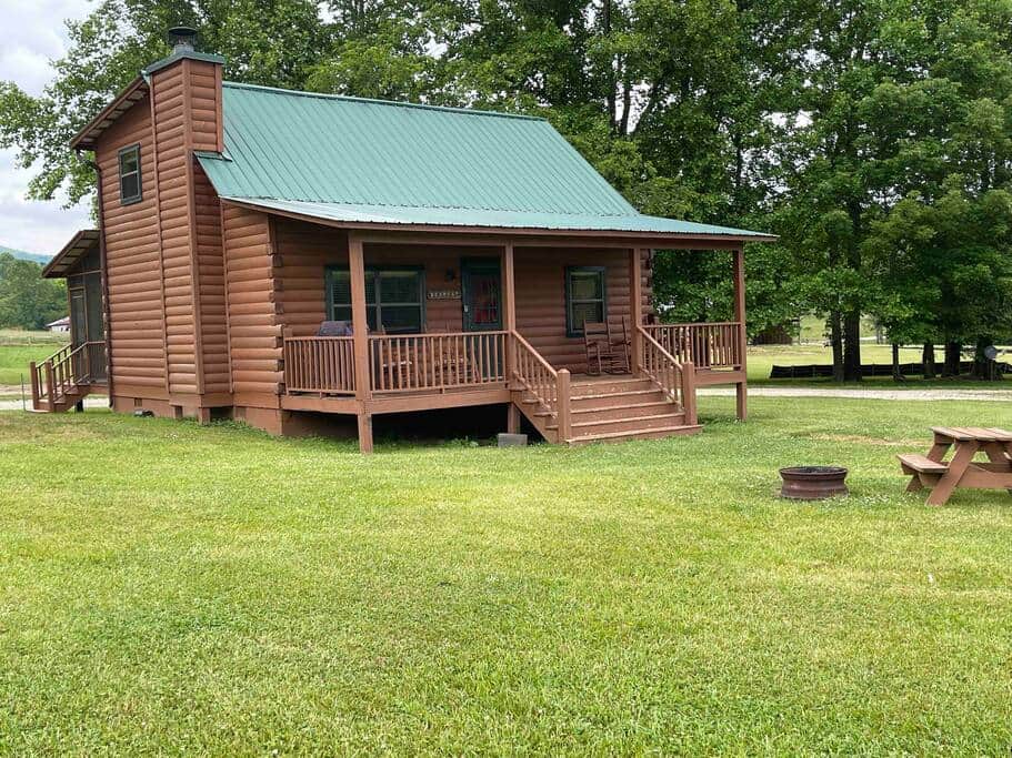 Outside cabin