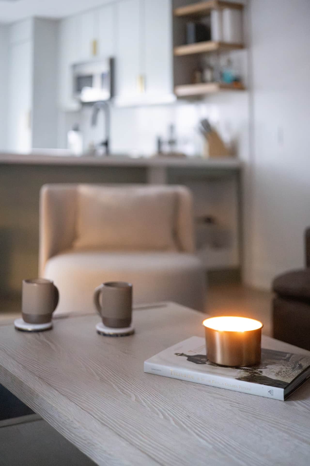 Cozy coffee time