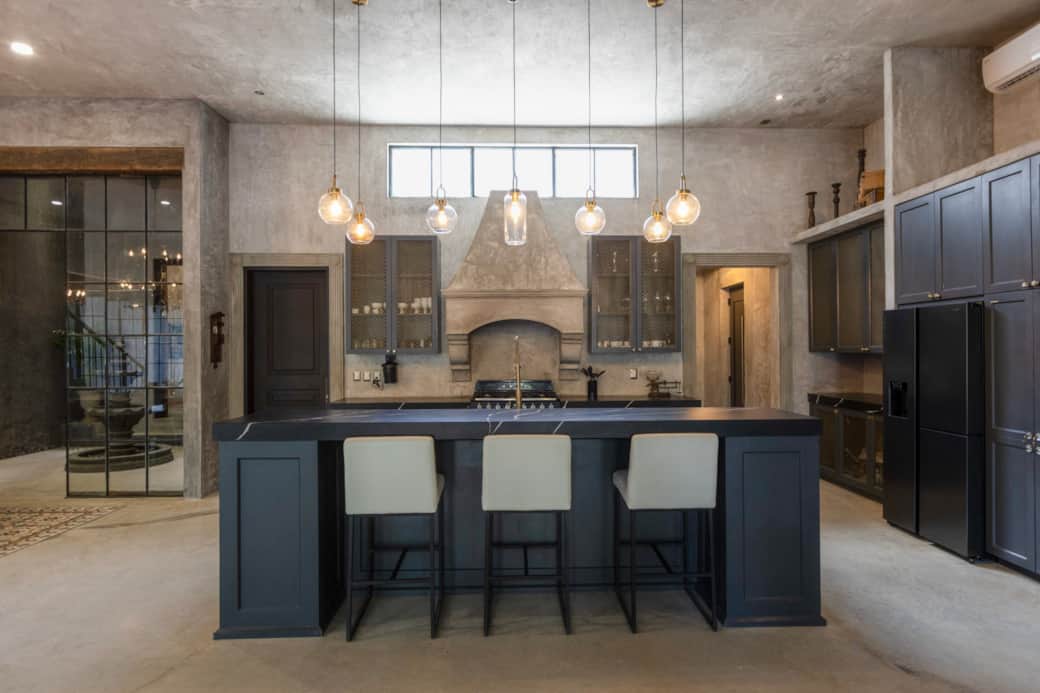 The heart of the home is the kitchen