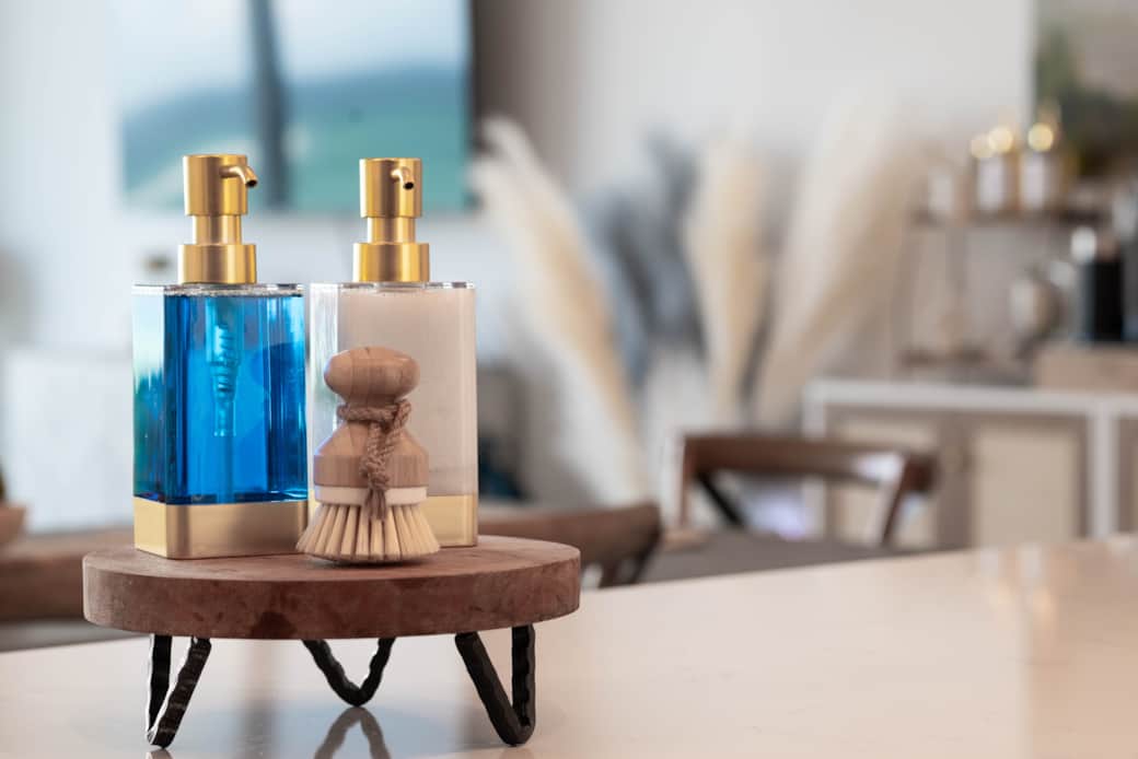 We provide dish and hand soap for guests!