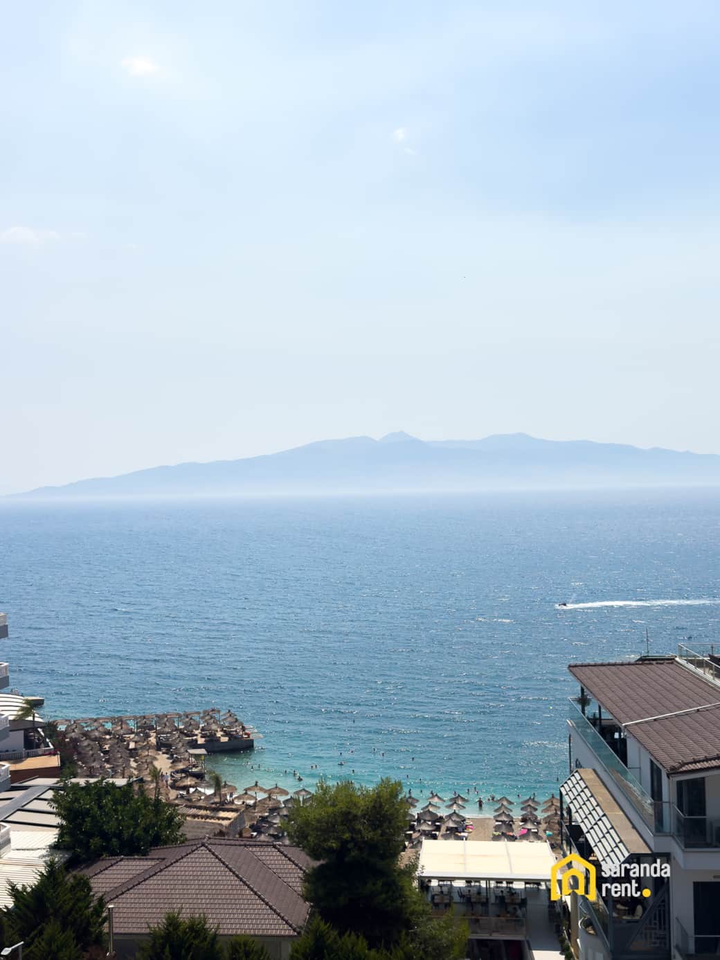 Front Seaview and Korfu view Front Seaview and Korfu view