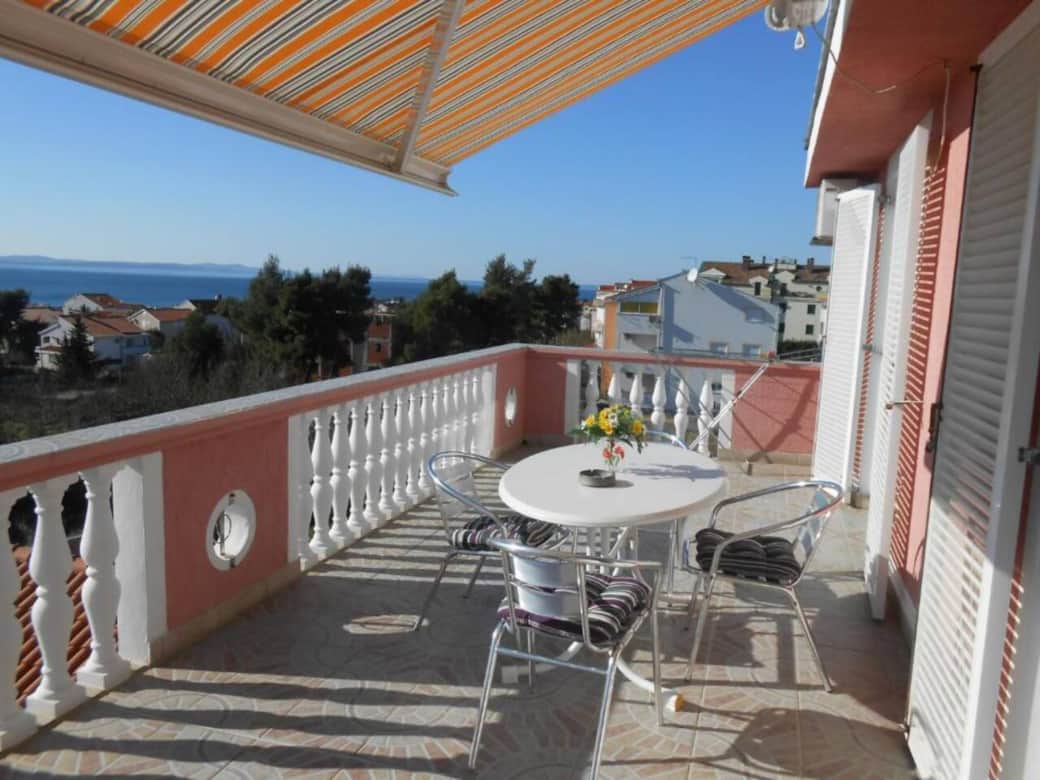 Relax outside and enjoy the view of the lush Mediterranean garden filled with vibrant plants