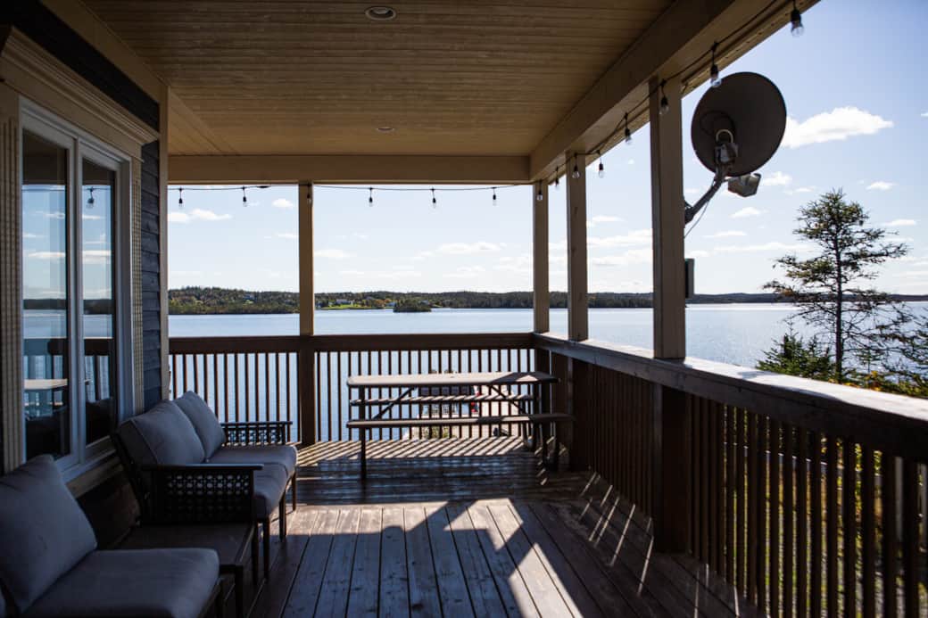 Main Floor Deck View
