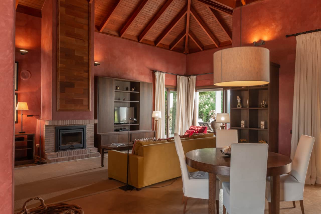 Villa Violeta living room