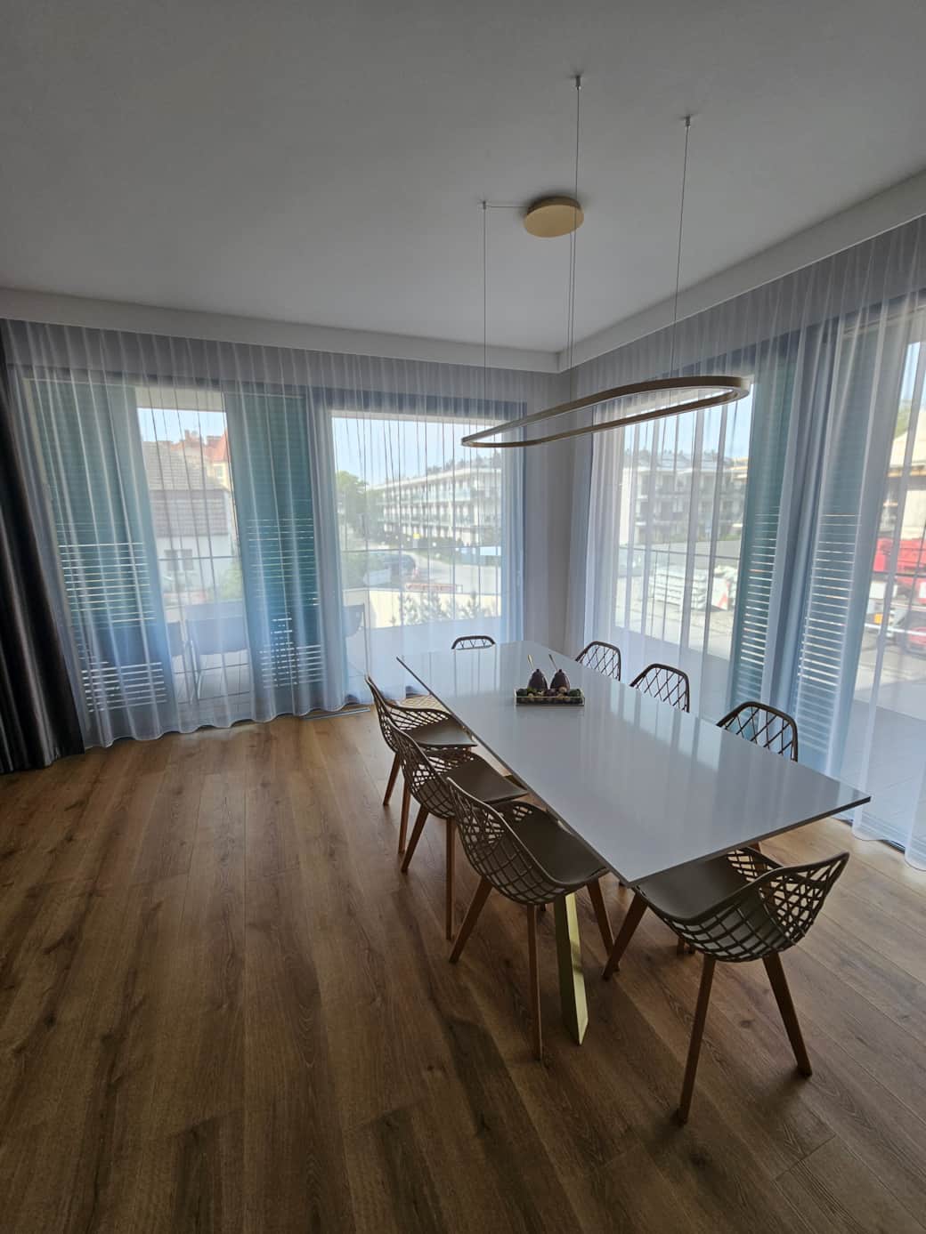 Dinning table with a view Dinning table with a view