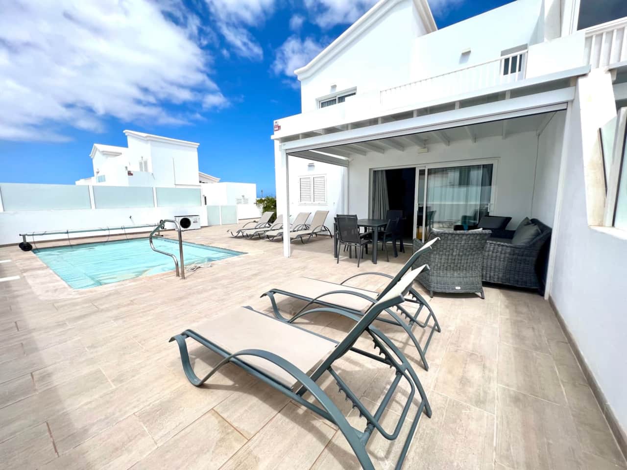 piscina con calefaccion