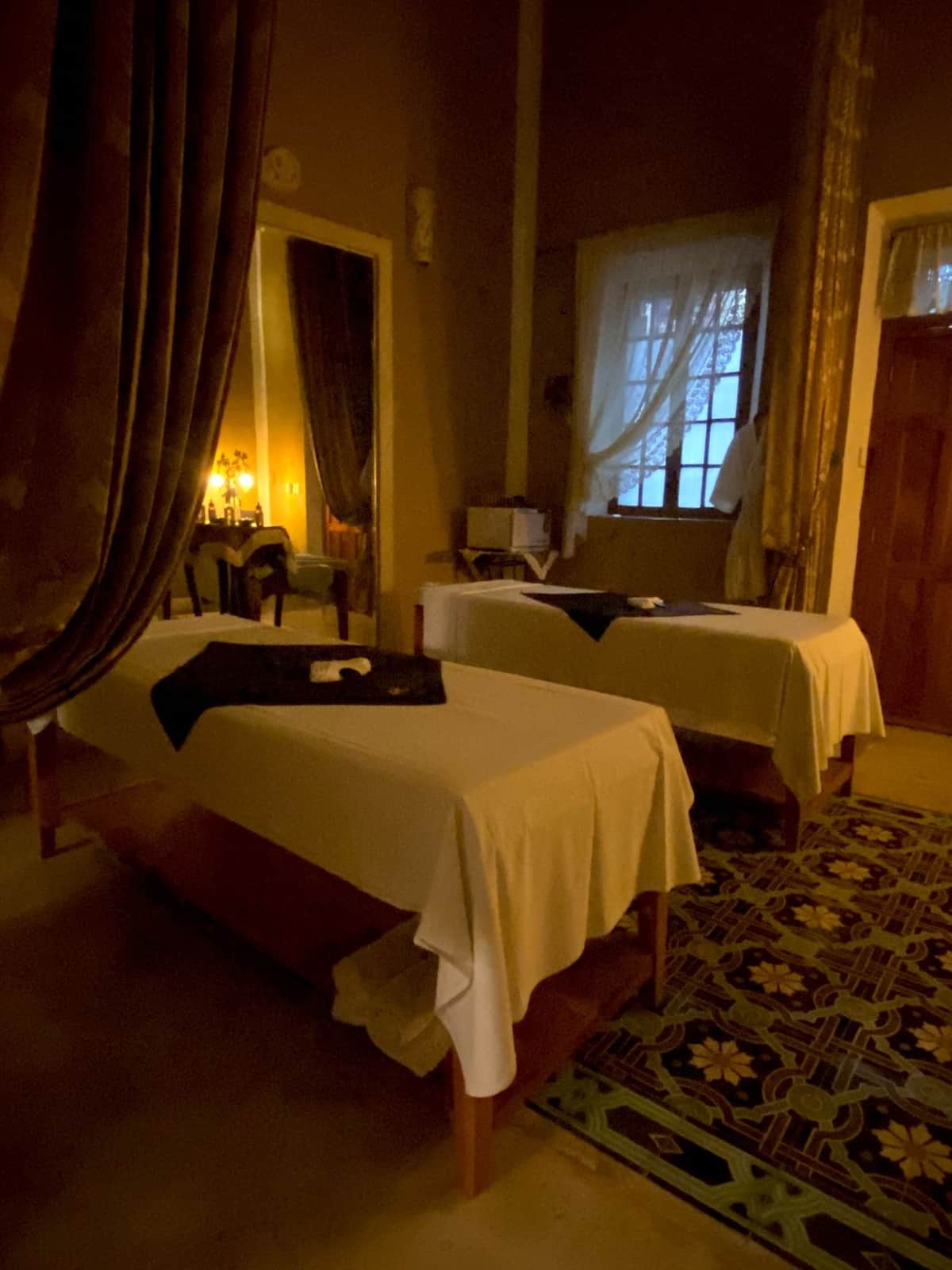 Spa treatment at El Palacito Secreto
