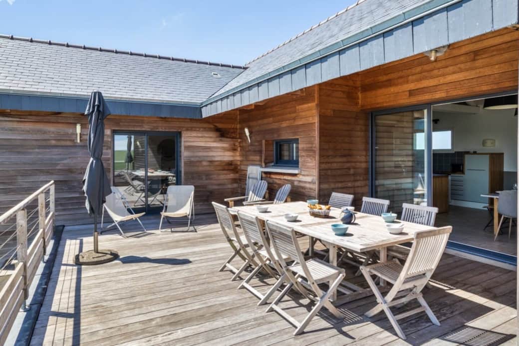 Terrasse 100m2 en teck