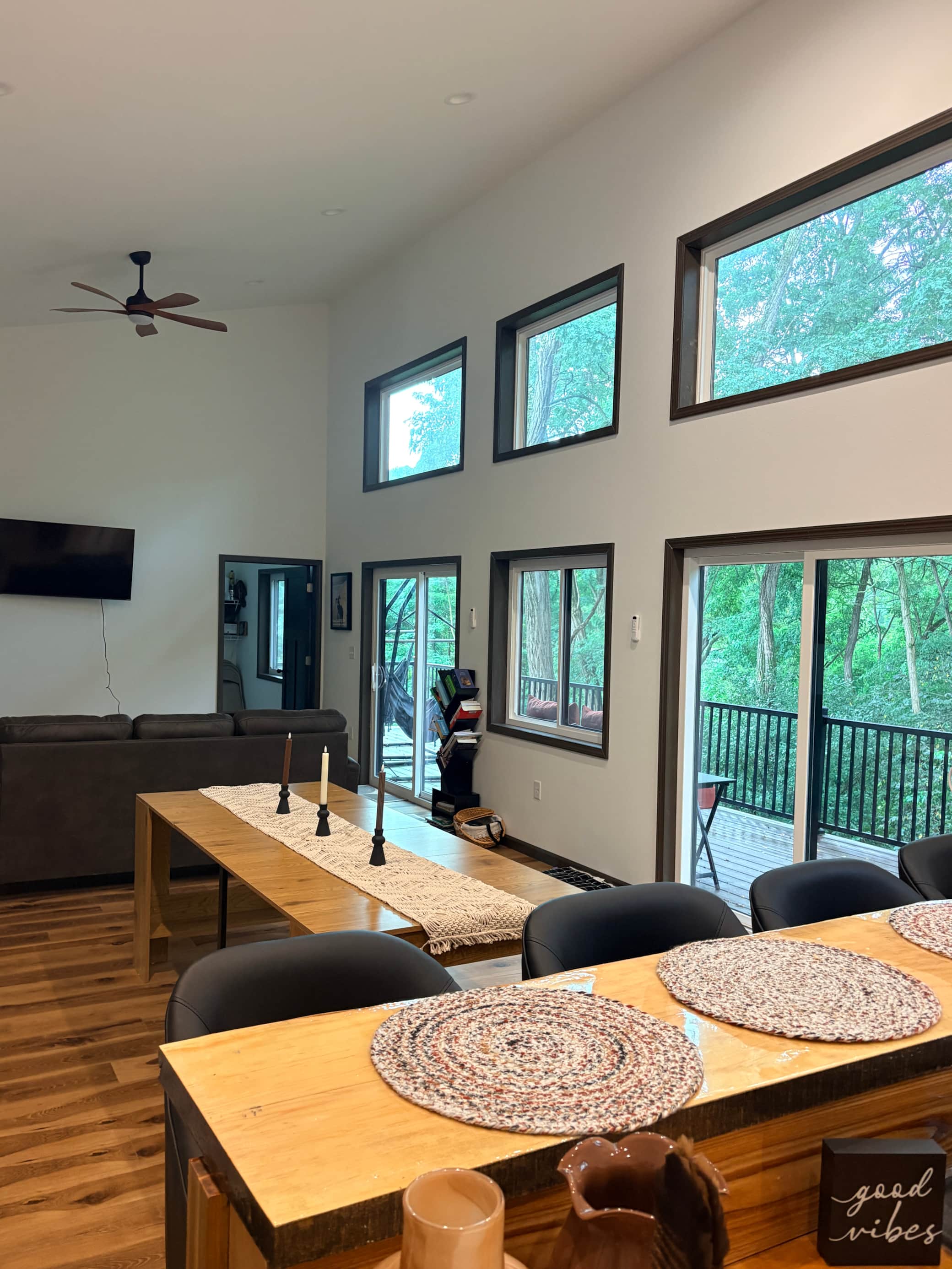Dining & Woodland View