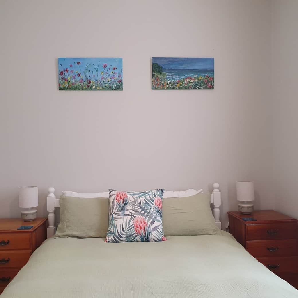 Bedroom three has a queen bed