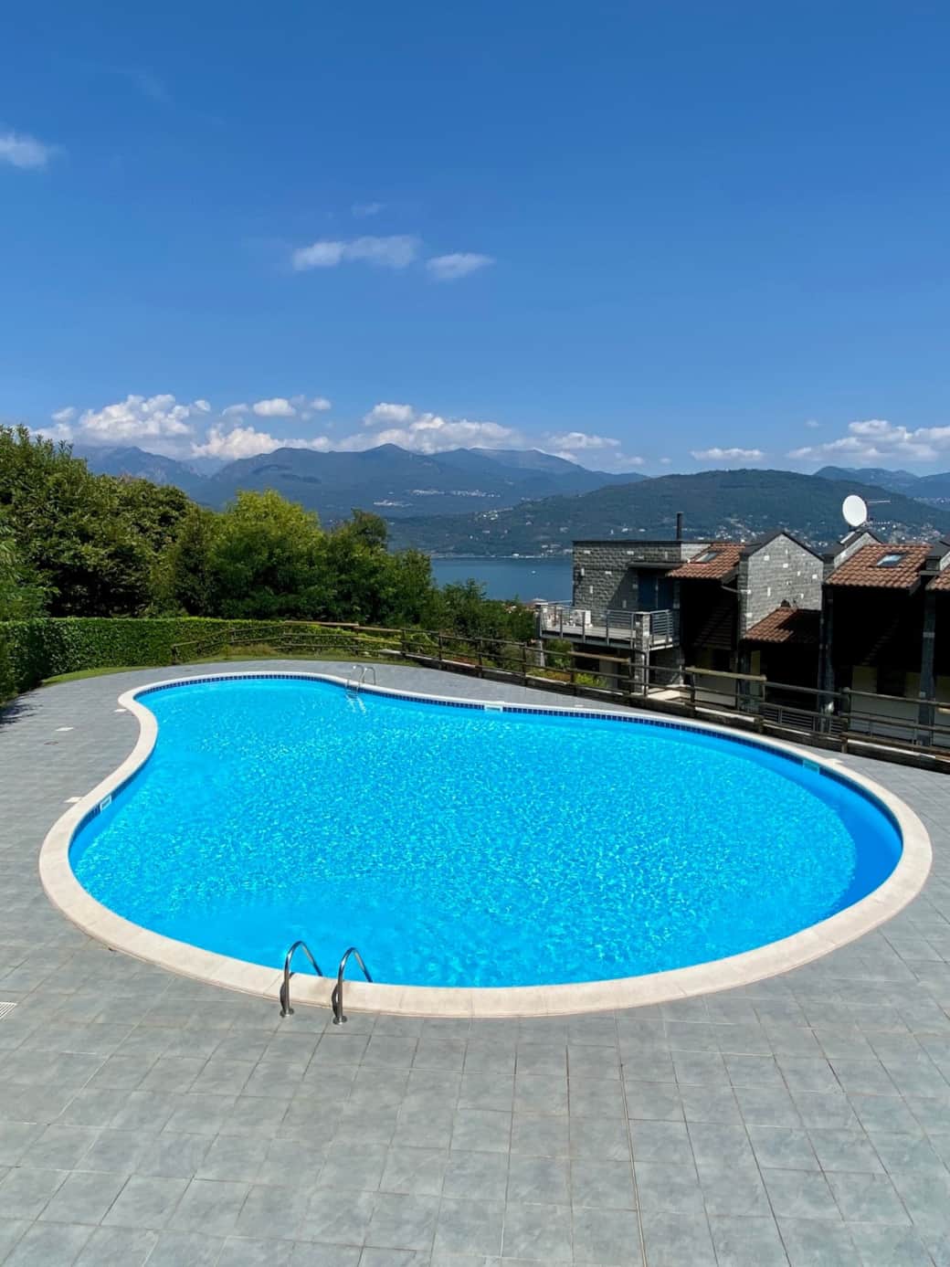 The shared pool is a top spot to relax and enjoy the sun and the view of the lake and the mountains. The shared pool is a top spot to relax and enjoy the sun and the view of the lake and the mountains.