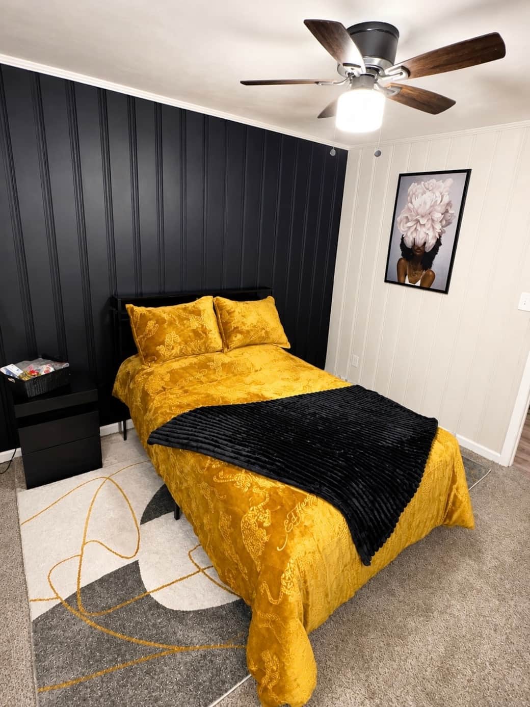 Sleep comfortably with soft, plush fill size beds , personal TV, plants and art decor.