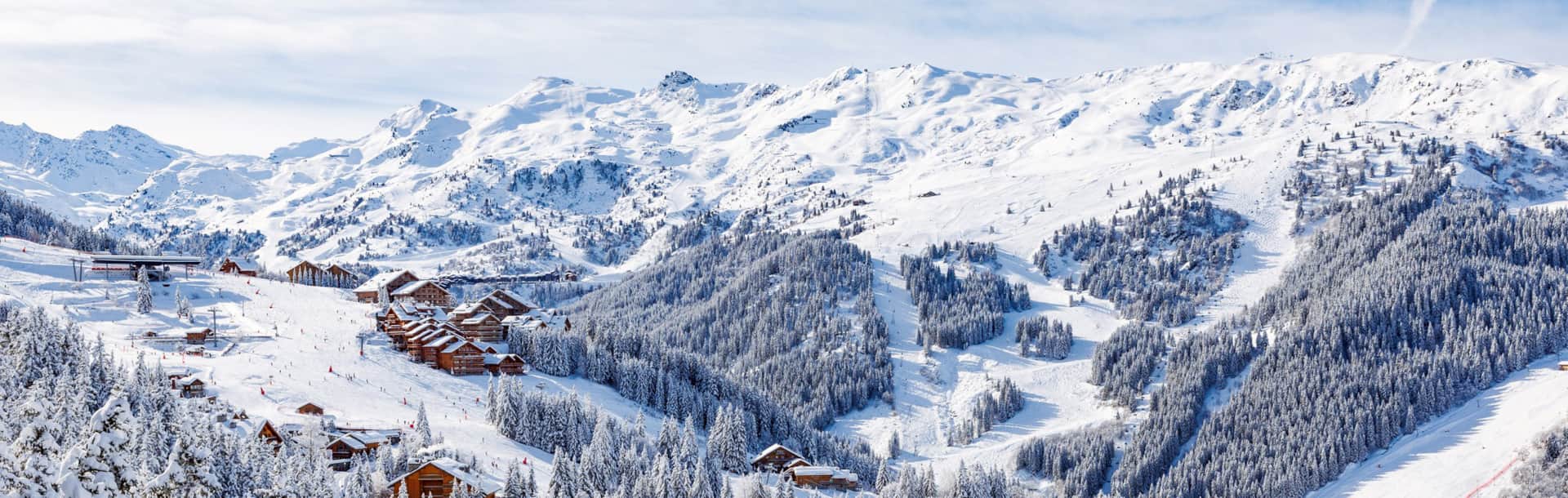 méribel l'hiver