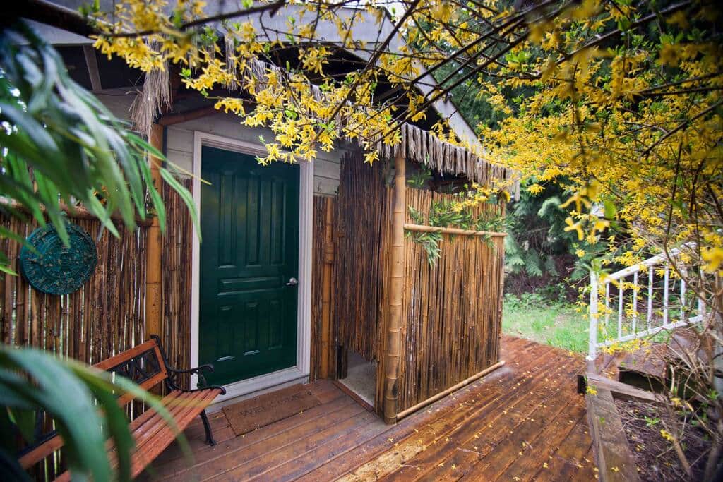 Exterior cabin view