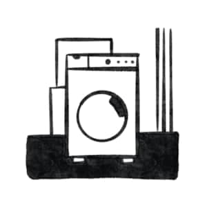 Washer and dryer icon