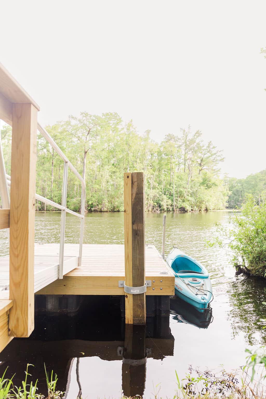Dock with Kayak launch