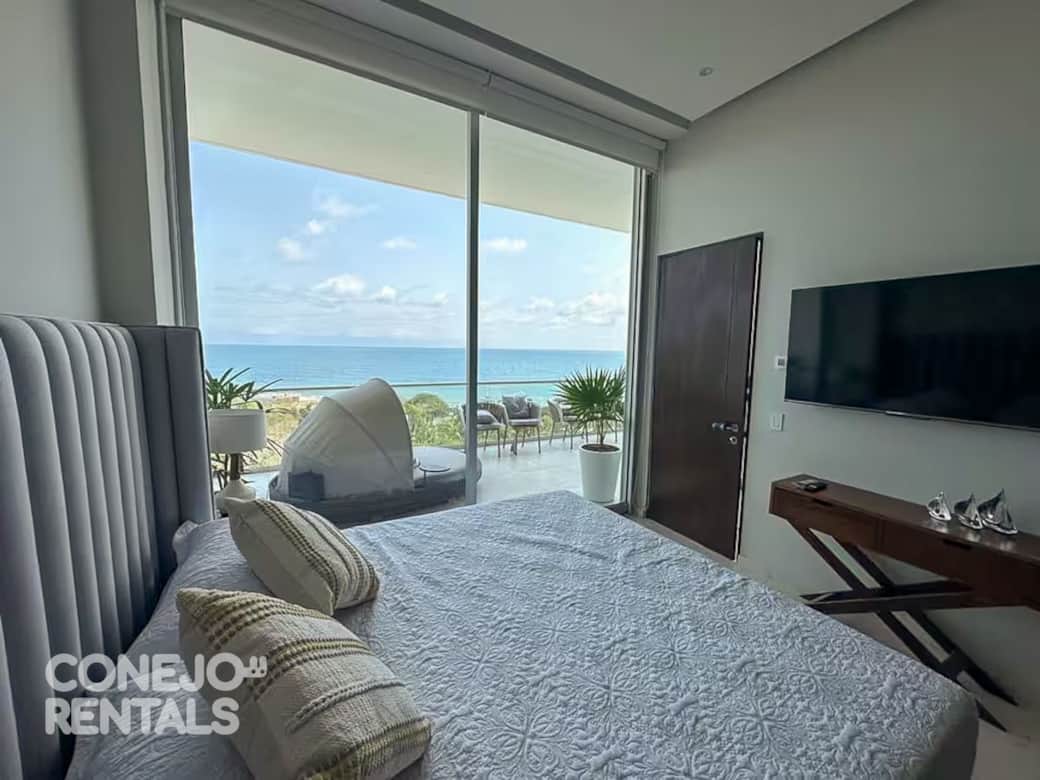 Habitación King Size luminosa con acceso a la terraza y vista al mar en Bolongo Punta de Mita Habitación King Size luminosa con acceso a la terraza y vista al mar en Bolongo Punta de Mita