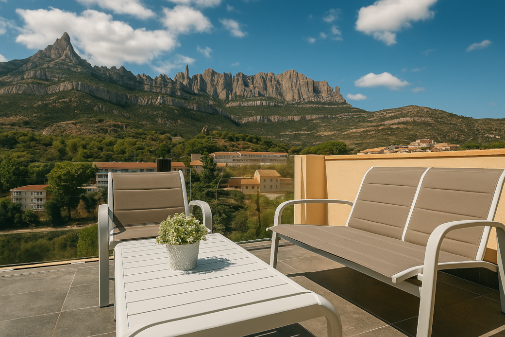 Imagen terraza muebles