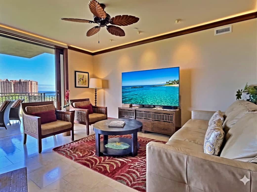 B-802 Living Area with View