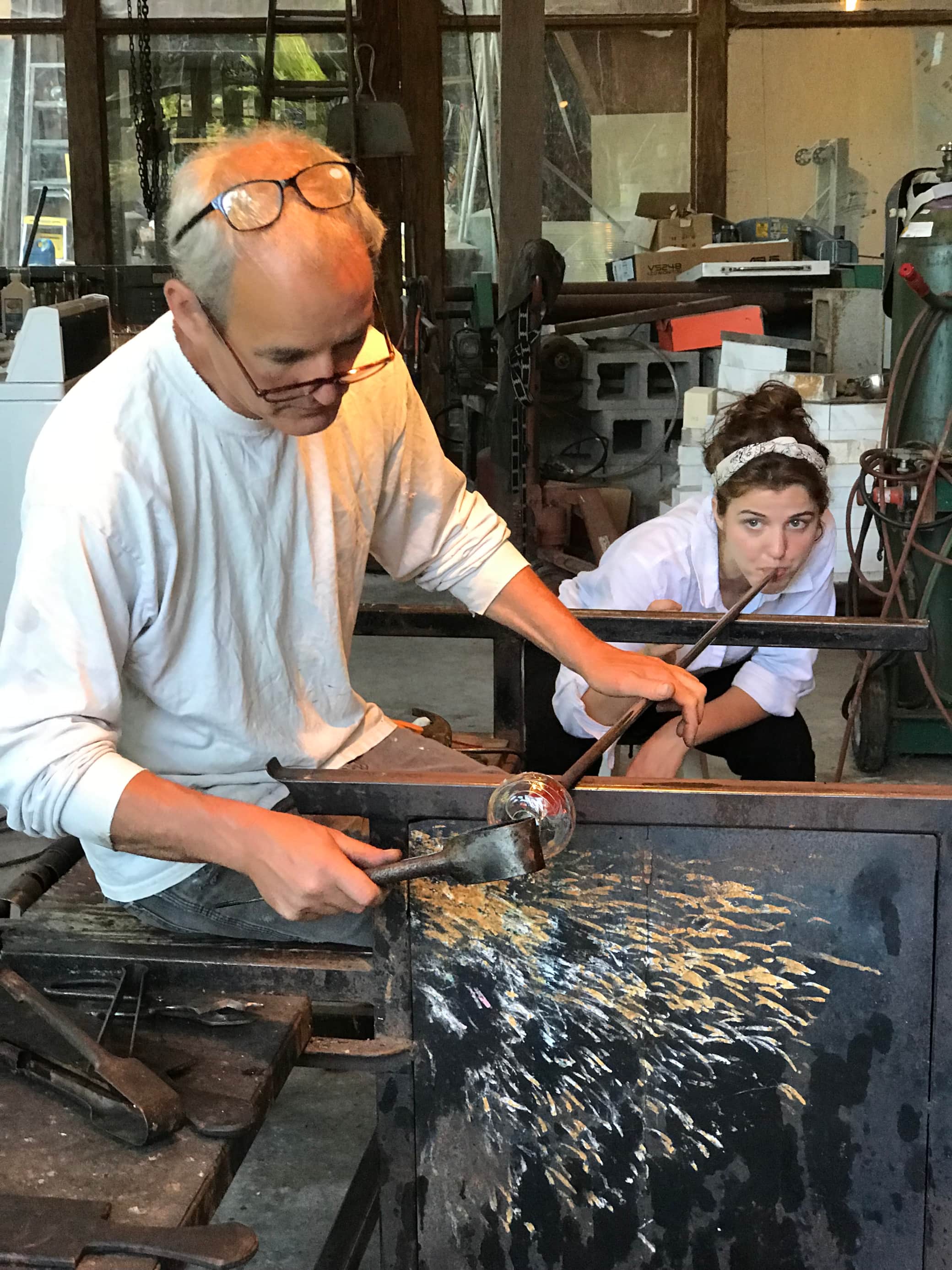 Fire, glass and family