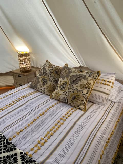 Inside Yurt