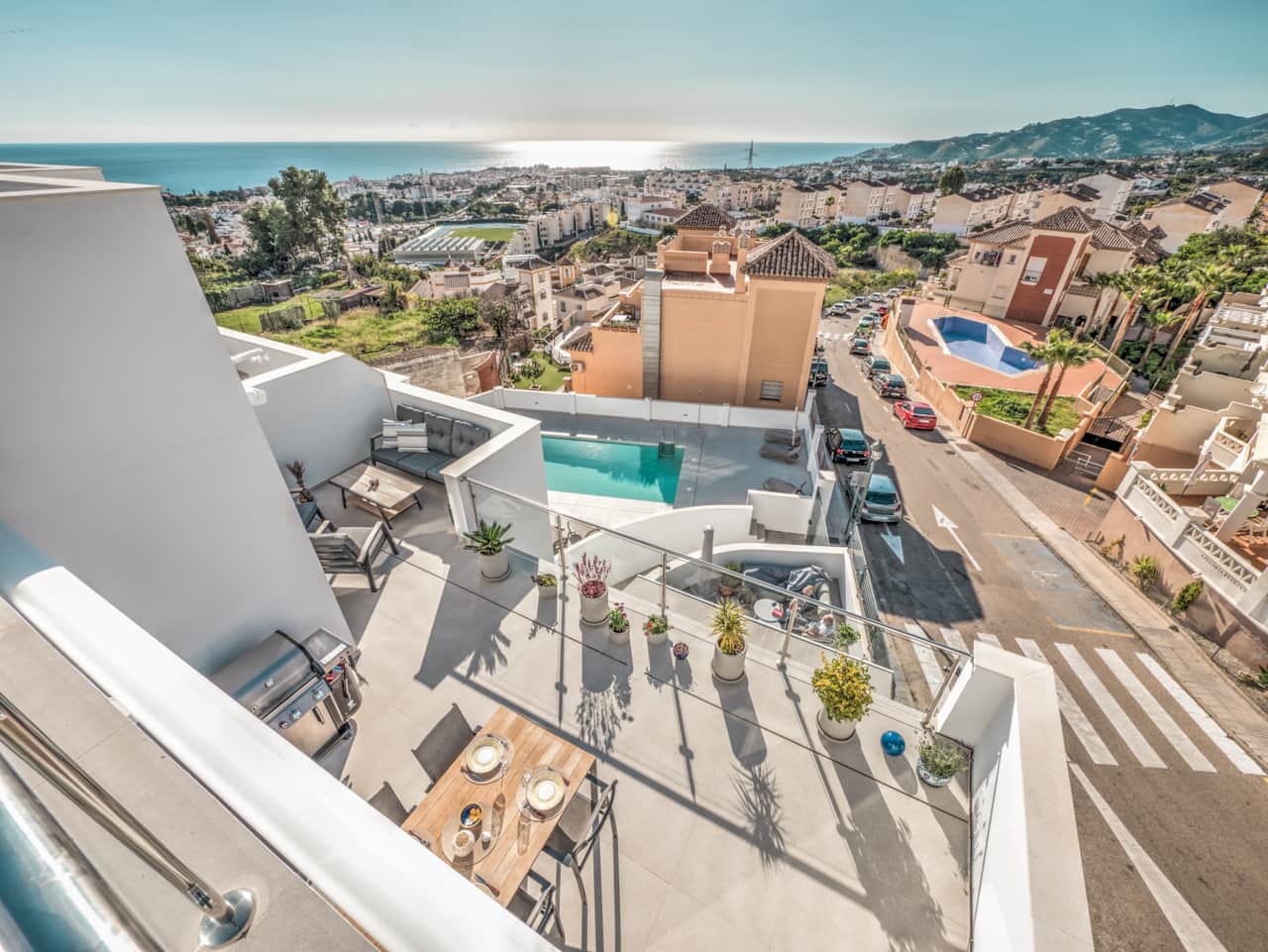 Vista desde la terraza de la azotea