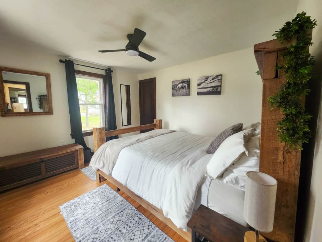 Downstairs Queen Bedroom