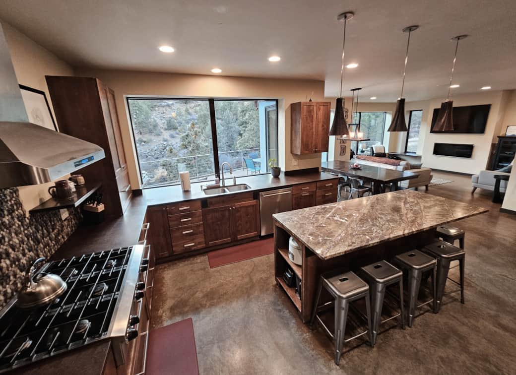 Chef's Kitchen with River Views