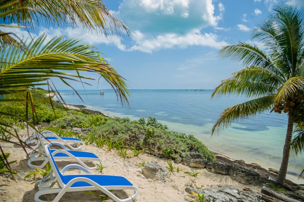 Another great spot to catch some sunshine in provided ocean-front lounge chairs on the sand. Another great spot to catch some sunshine in provided ocean-front lounge chairs on the sand.