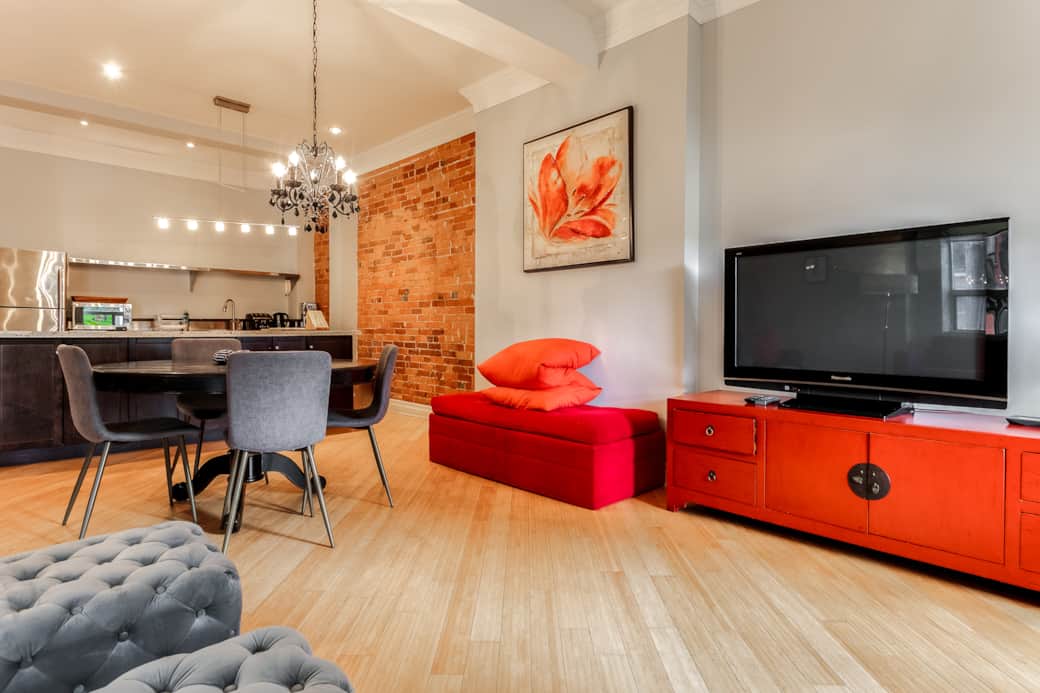 Cozy Toronto home study nook, great for short-term leasing.