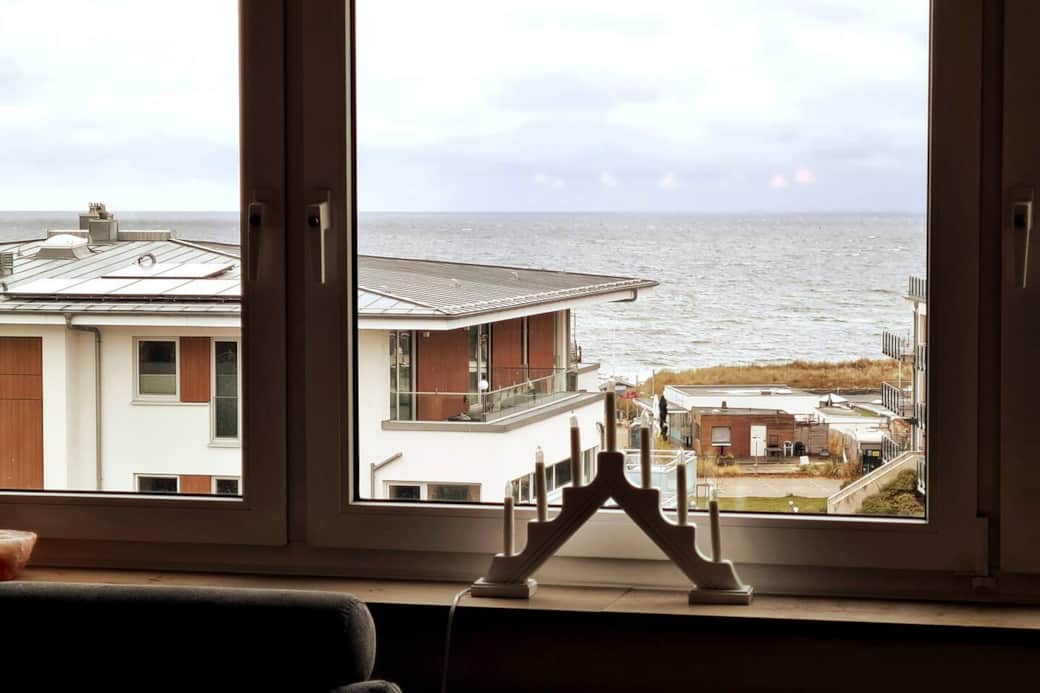 El paraíso del Mar Báltico en Heiligenhafen: cerca de la playa con acceso a un lago interior.