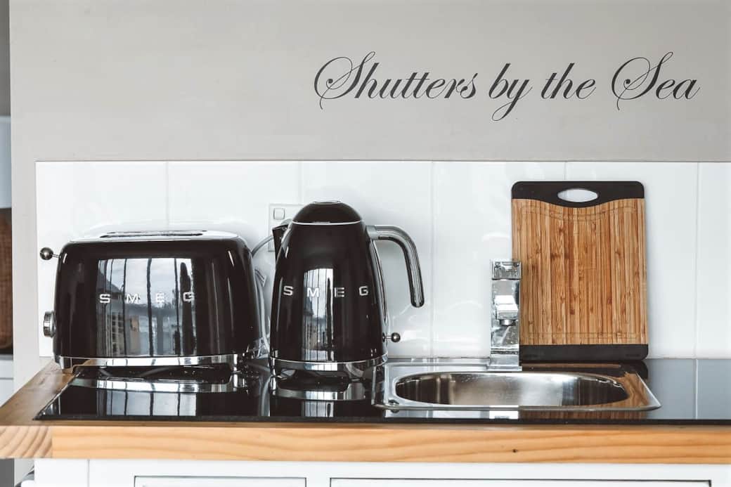 Shutters by the Sea luxury Smeg appliances