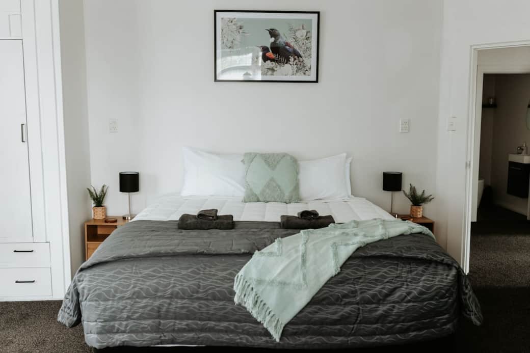 Bedroom 1 - Super king bed and a nice chair to enjoy the afternoon sun Bedroom 1 - Super king bed and a nice chair to enjoy the afternoon sun