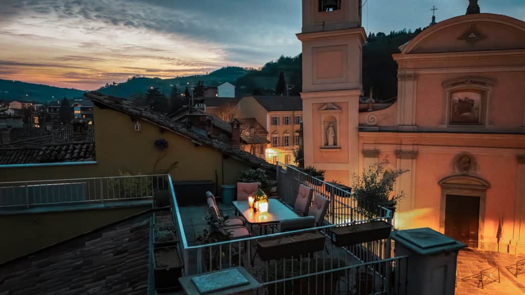 Sbvisualventures Canelli rooftop sunset