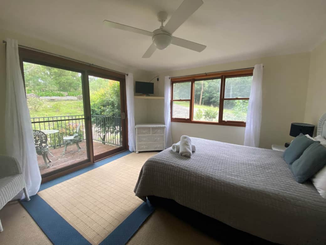 All bedrooms have a TV and ceiling fan