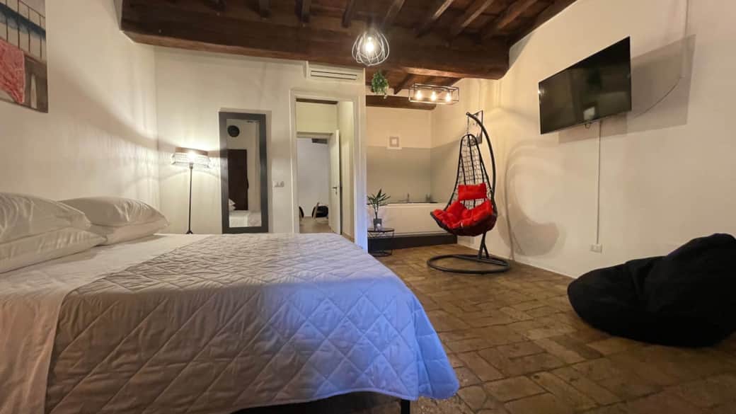 letto e dondolo