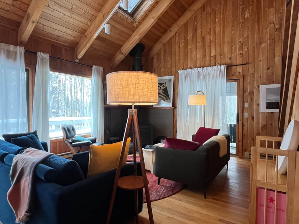 Warm rooms and warm conversations.