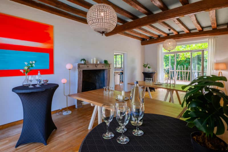 Villa de la Plume – Salle à manger mode cocktail